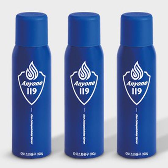 애니원119 소화기 390g 강화액스프레이 K급 가정용 