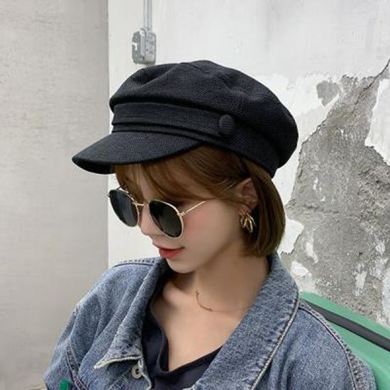 스토리 빵모자 화가모자 팔각모 패션모자