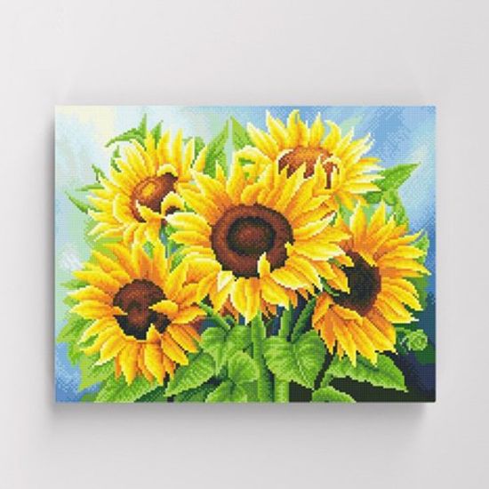 보석십자수 명화 풍경 5개의 태양 40x50