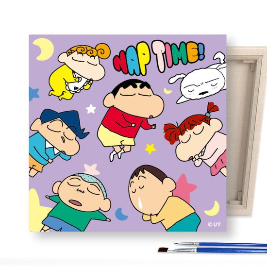 짱구의 낮잠시간 그림그리기 캔버스 25x25cm