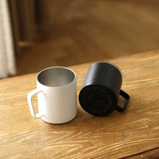 [LEAVES] 리브스 데일리 스테인레스 진공컵_SILVER