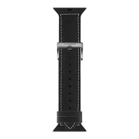 애플워치 밴드 3 4 5 소가죽 실리콘 스트랩 44mm 42mm