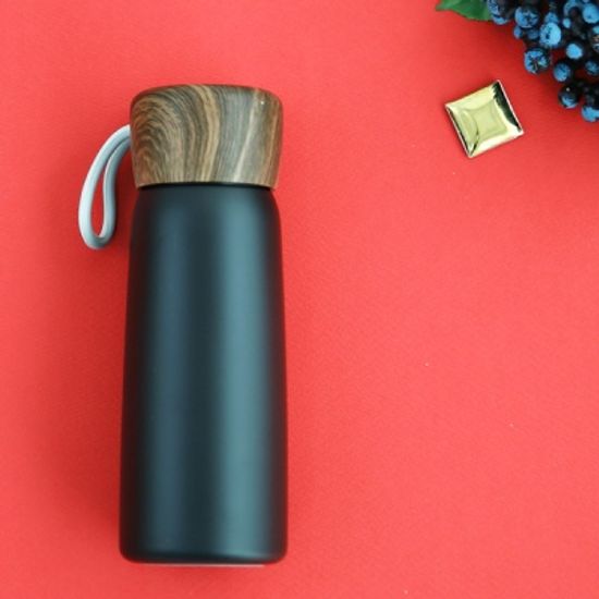 우드 진공 스텐 보온보냉 텀블러 400ml 택1