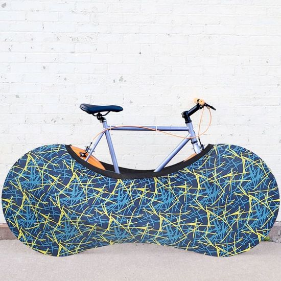 커버 자전거 파란불꽃(WF77F0B)
