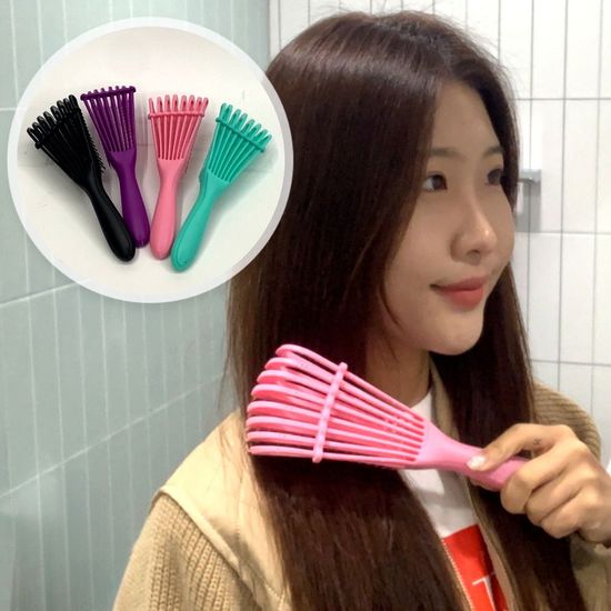 PARABU-2514-곱슬머리 엉킨머리빗 브러쉬(WFDEEBE)