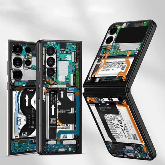 갤럭시 S23 S22 S21 휴대폰 분해도 후면 필름 스티커