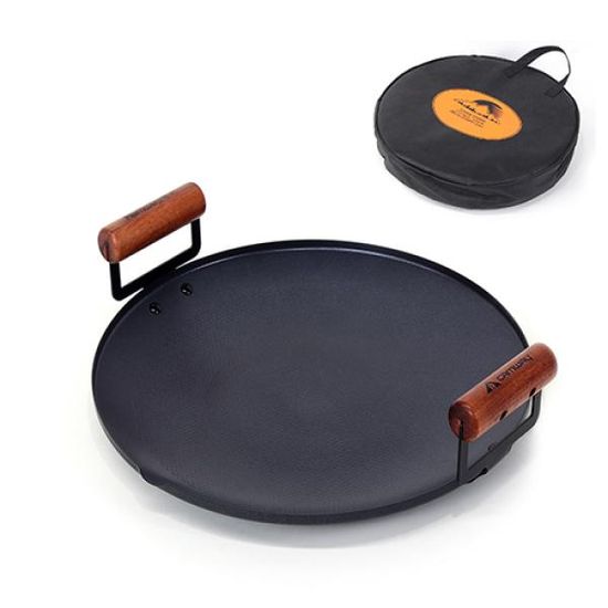캠웨이 무쇠주물 그리들팬 38cm