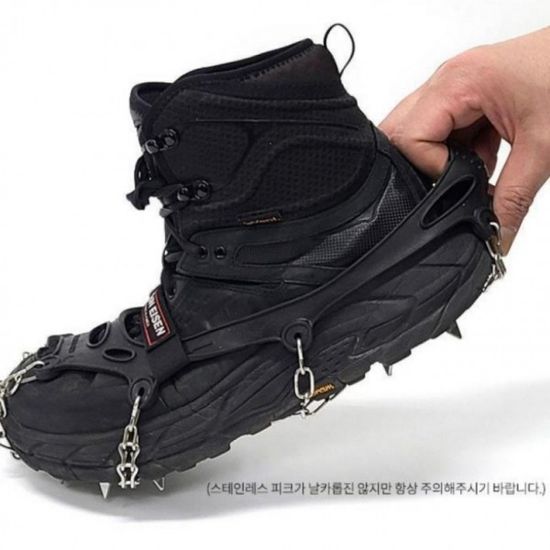 미끄럼방지 겨울철 국산 스텐 신발미끄럼방지 아이젠