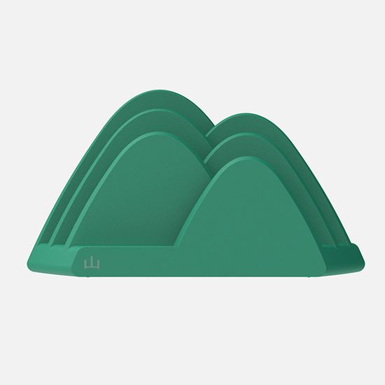 수묵화를 닮은 명함꽂이 산