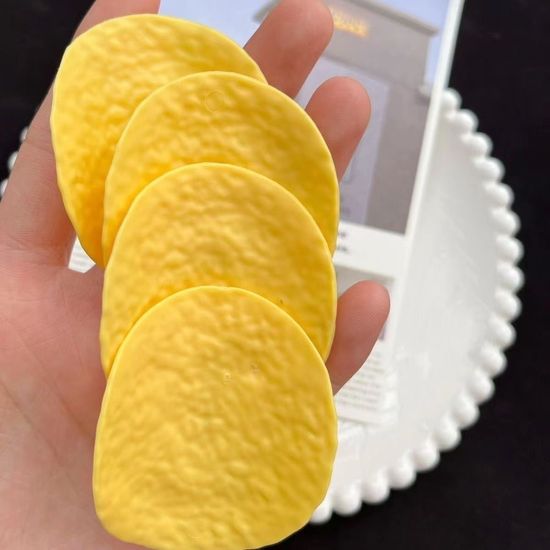 포테이토 감자칩 헤어 집게핀 머리집게 핀 삔 머리핀