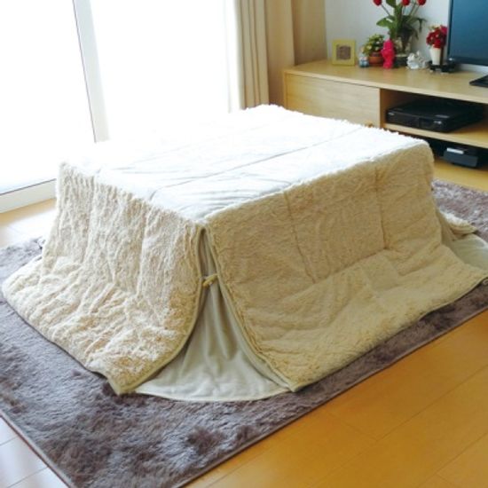 정방형 코타츠 이불 필립스 베이지(180X180cm)