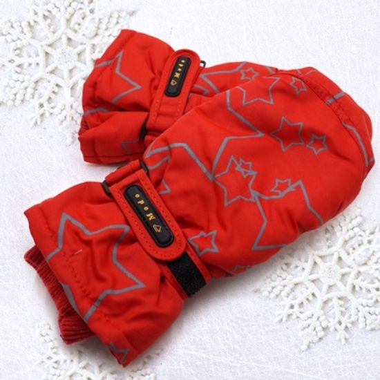 키즈 스타 스키장갑 유아 눈썰매