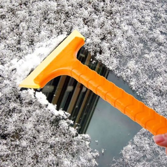 롱제설기 차량용 유리 눈 우레탄 성에제거기 청소