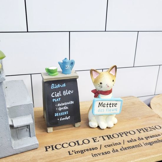 고양이 샤샤의 카페 데코 2p set