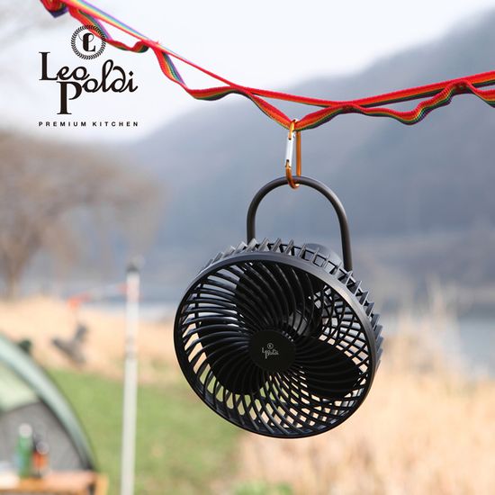 [레오폴디] BLDC 캠핑용 리모컨 삼각대 선풍기