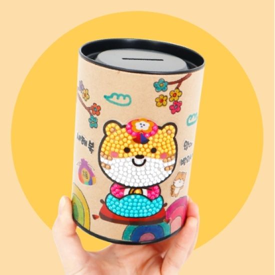 새해랑 복이랑 보석십자수 저금통(2종 택1)