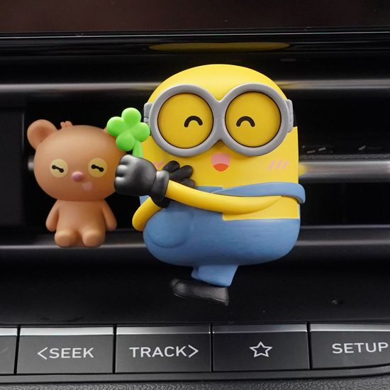 미니언즈 차량용 방향제 네잎클로버 밥앤팀