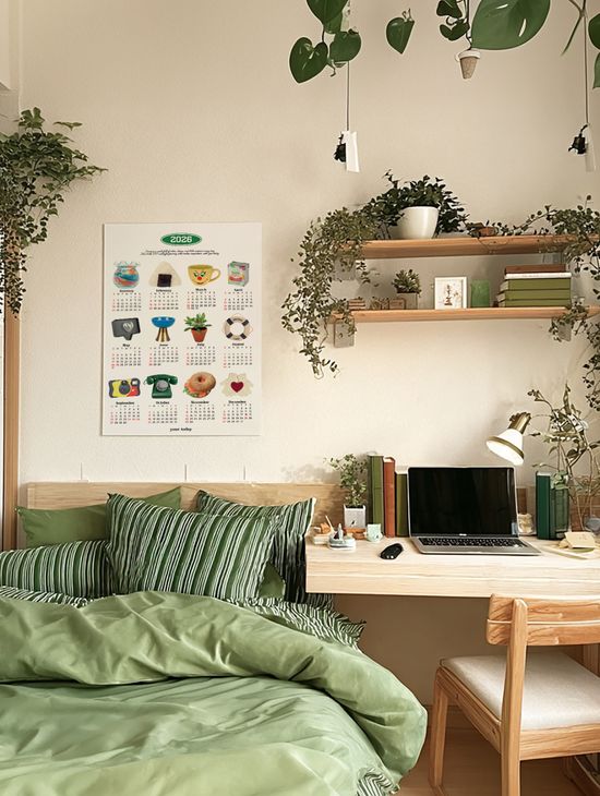 2026 포스터 달력 2026년 오브제 믹스 달력