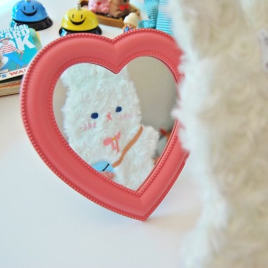 하트 거울S(3컬러)