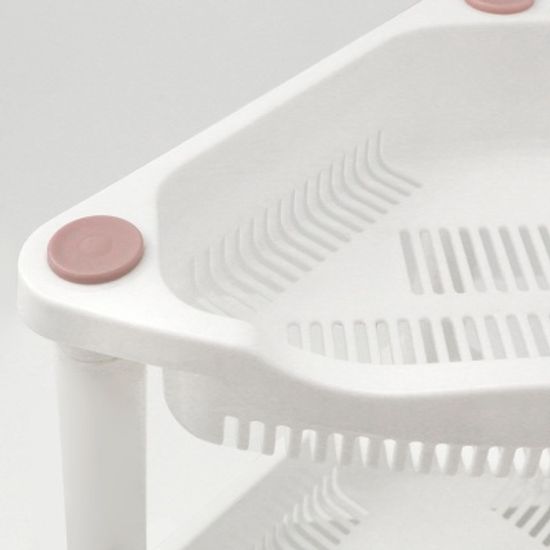 포레스트 코너선반 3단 욕실수납 물빠짐 주방