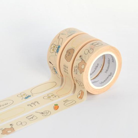 언매치드 프렌즈 마스킹테이프 3p set - beige