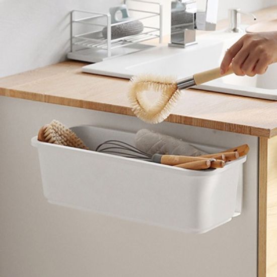 다용도 싱크대 슬라이딩 수납 정리 선반