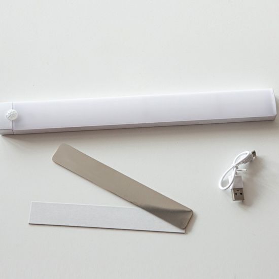 아이린 충전식 밝기조절 LED 센서등 30cm,웜화이트