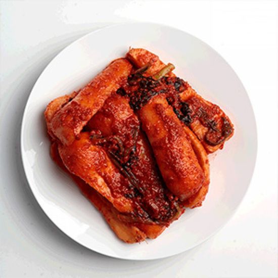 맵따구 매운 실비 총각 불 김치 (더매운맛) 1kg
