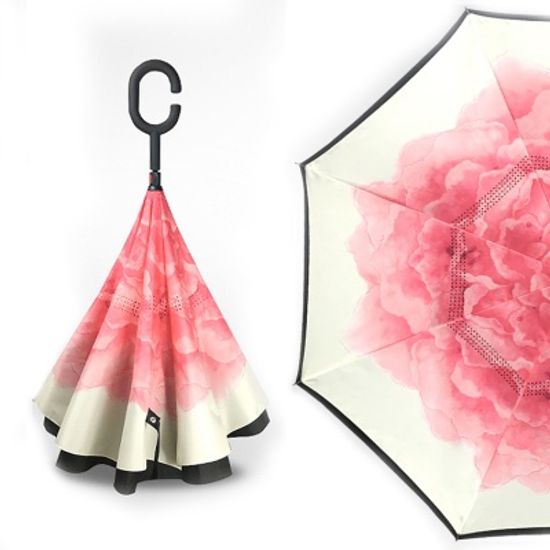 C형 거꾸로 8K 수동 장우산