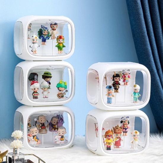 인형 피규어 수납 전시 케이스 보관 상자 5칸 소형