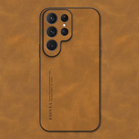 갤럭시 s24 23 22 + 울트라 스웨이드 범퍼 가죽케이스