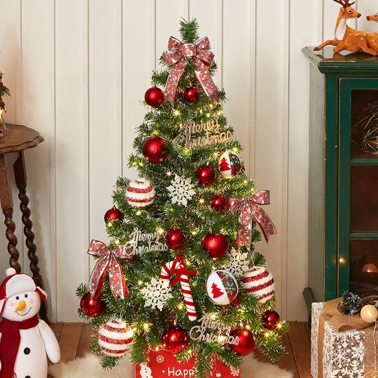 [도토로] 120cm 해피 롤리팝 장식세트 크리스마스트리