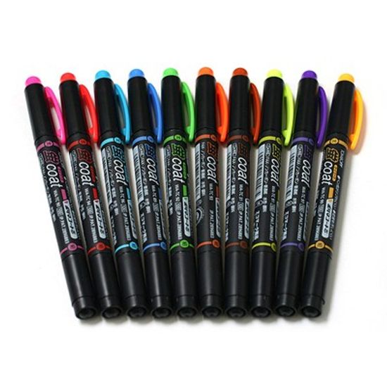 톰보우 케이 코트 더블사이드 형광펜 (총10컬러)