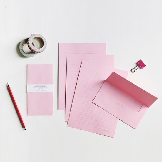 컬러편선지세트-COLOR LETTER SET