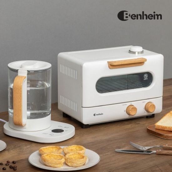 벤하임 브런치 온도조절 티포트 앤 스팀오븐 BBS-2000