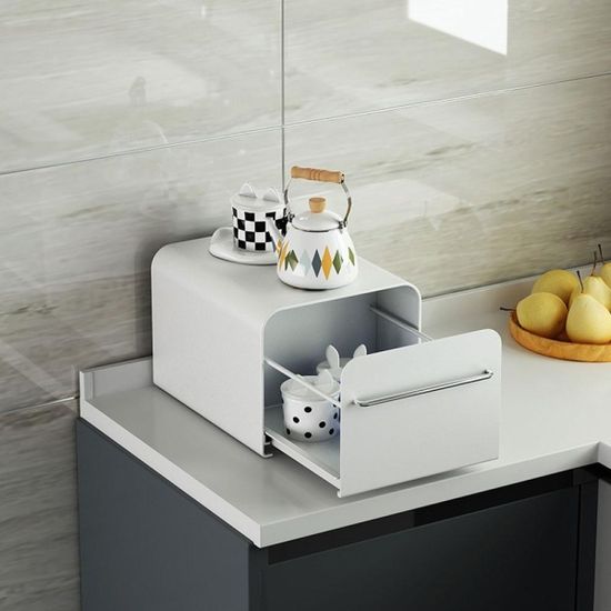 깔끔한주방 다용도 식기 컵 조미료 슬라이드보관함