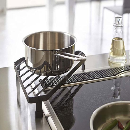브로든 코너 주방 인덕션 냄비 받침대 거치대