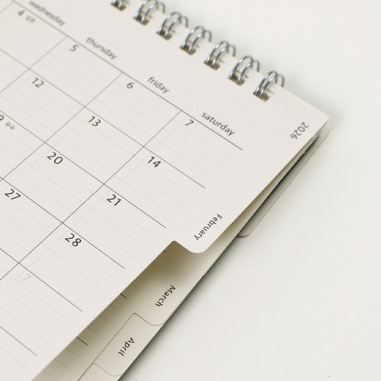 2026 아카이브 데스크 캘린더 