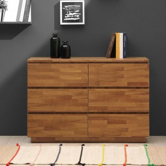 리엄 와이드 서랍장 3단