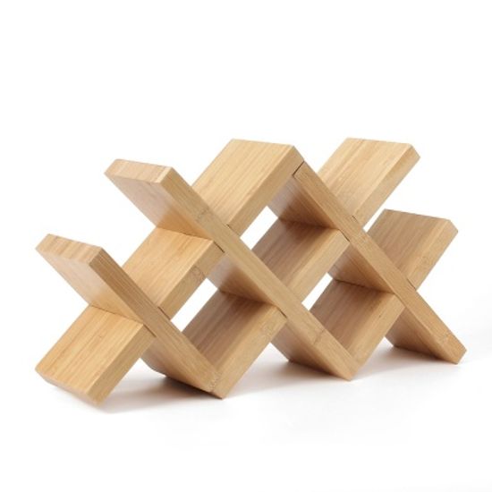 크로스 우드 와인랙 7구 DIY 와인거치대