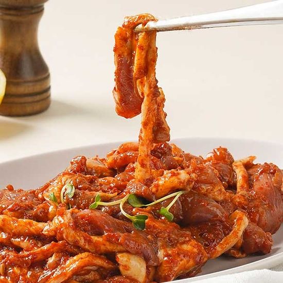 국내산 춘천 양념오리 주물럭 1kg
