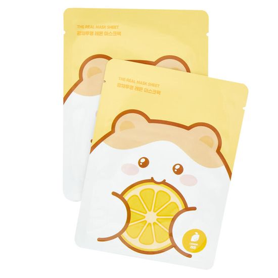 아트박스 광채투명 레몬 마스크팩 2매입