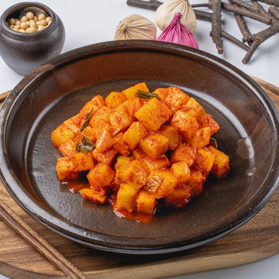 국내산 전라도 깍두기 2kg