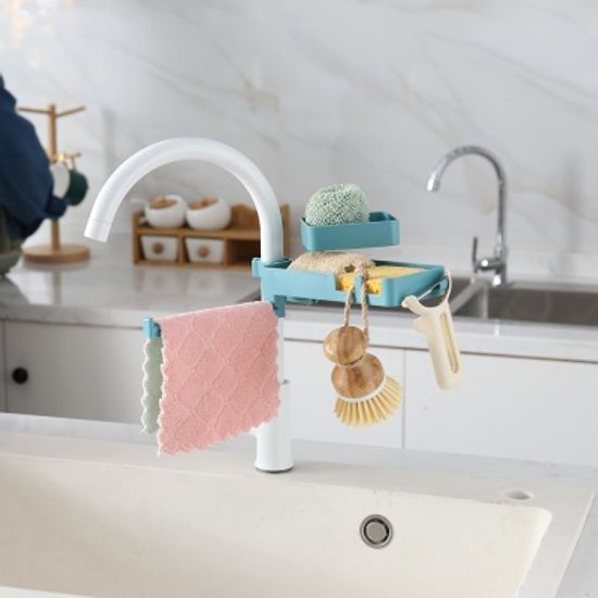 PH 싱크대 욕실 수전 수납 선반