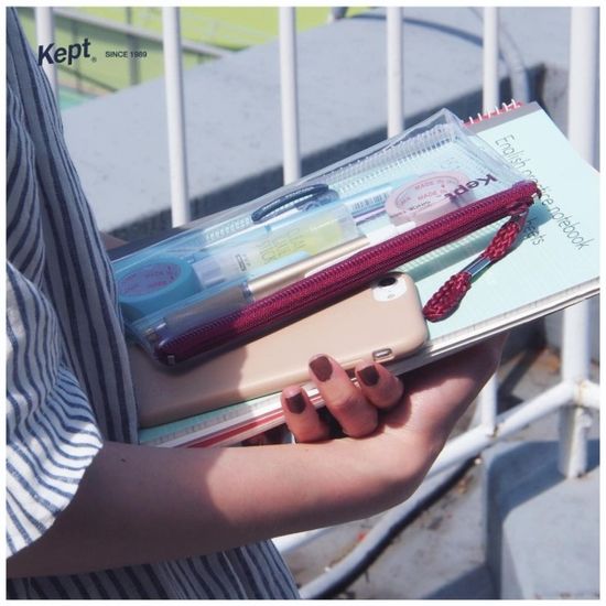 kept 클리어 케이스 파우치 필통 11COLOR