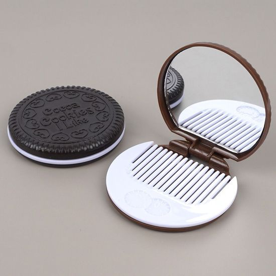 빗거울 세트 쿠키모양 손거울(WFH9AUE)