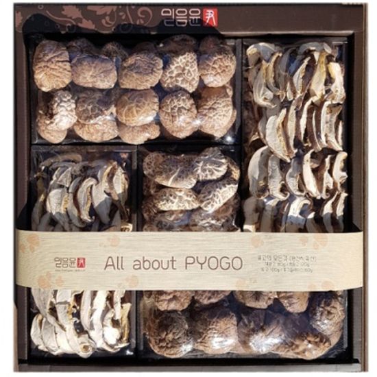 강진 백화고80g,흑화고120g,동고100g,표고절편160g