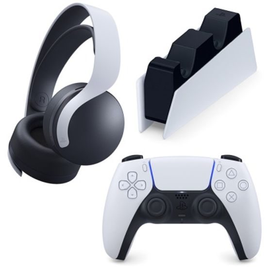 PS5 PULSE 3D 무선 헤드셋 + 듀얼센스 + 충전거치대 (