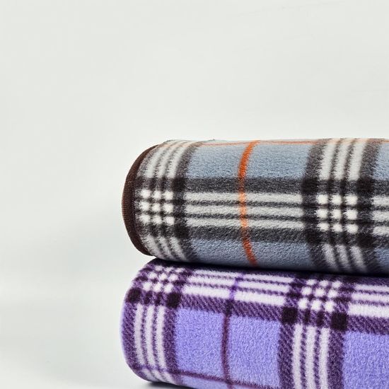 20000 체크왕담요(SP)-그레이