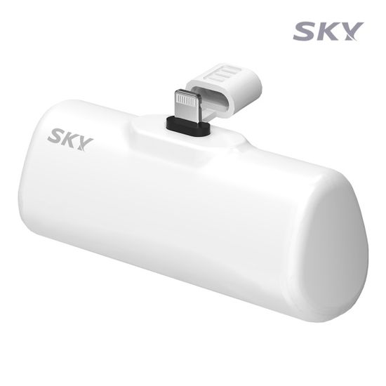 [1+1]스카이 필 미니 도킹형 보조배터리 5000mAh X12